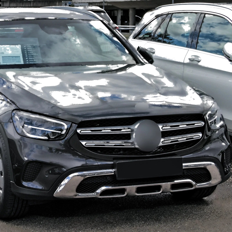 Mercedes Benz GLC-Class X253 Chrome GT Style Front Grille (2020)