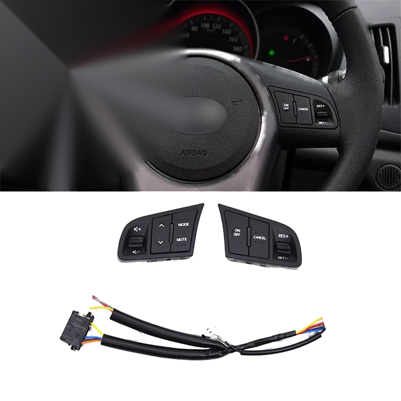 Kia Kia Steering Wheel Cruise Volume Control Switch Set (2011-2016)
