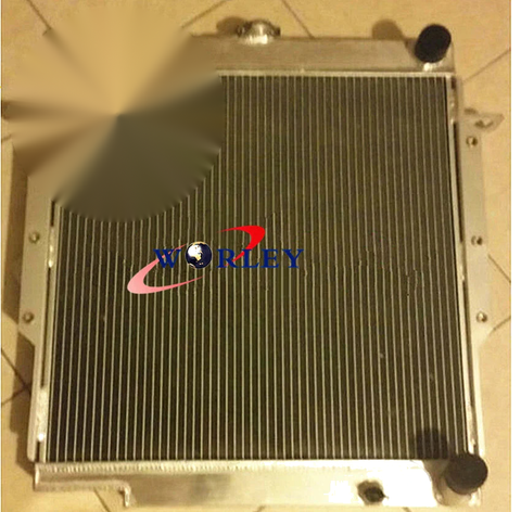 Toyota LandCruiser 75 Series 5 Rows Radiator & Fan & Hose (1985-1990)