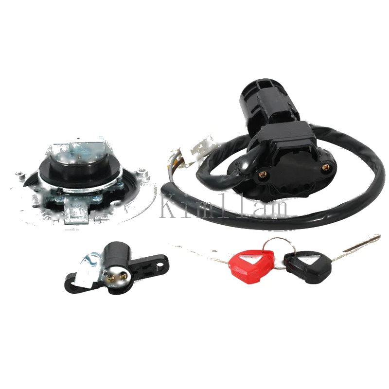 Kawasaki Ninja 400R, EX650, ER-6F Ignition Key Switch Lock Set (2014-2016)