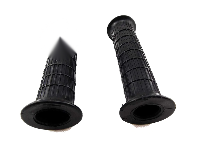 Honda CB400F (1975-1977) - Left & Right Pair Black Hand Grip Set