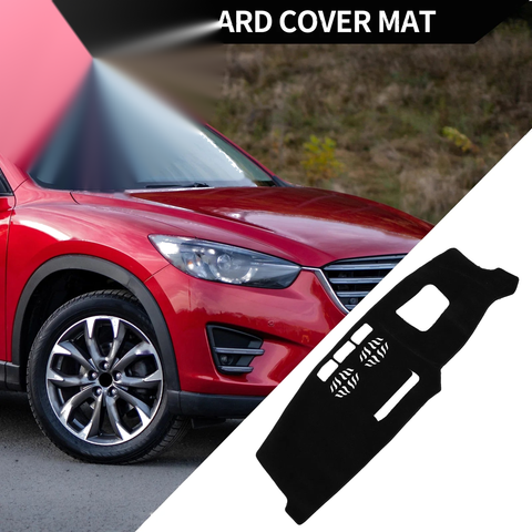 Mazda CX-5 CX-8 (2017-2021) Black Protector Pad Dashboard Cover Mat