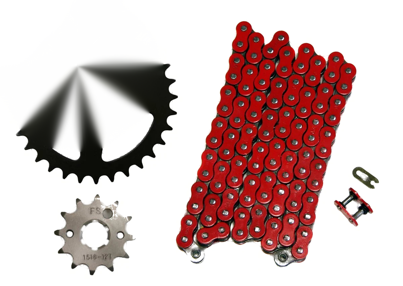 Yamaha Grizzly 125 Drive Chain & Sprockets 12/32 520x74 (2004–2013)