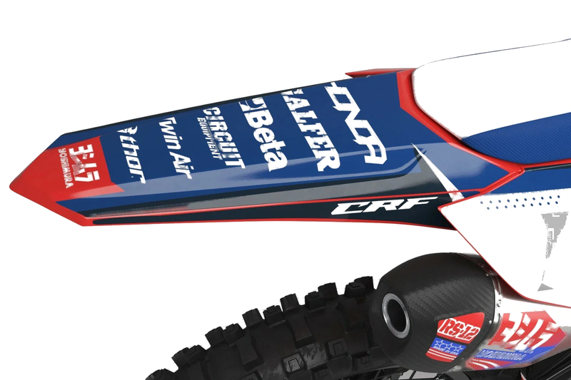 Honda CRF 450 Full Custom Graphic Kit FIERCE Style (2009-2012)