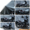 Harley Softail FLDE FLHC FLSL FXBB FXST Gel Seat Red Stitch (2018-2023)