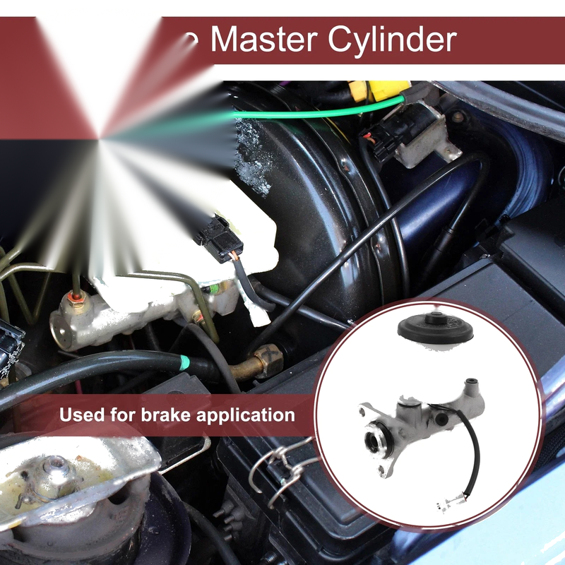Toyota Corolla Brake Master Cylinder With Reservoir (1990–1997)