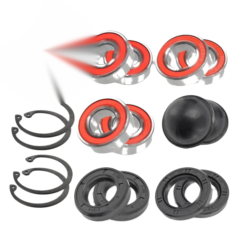 Yamaha Golf Cart Front Rear Wheel Bearing Kit (1985–2007)