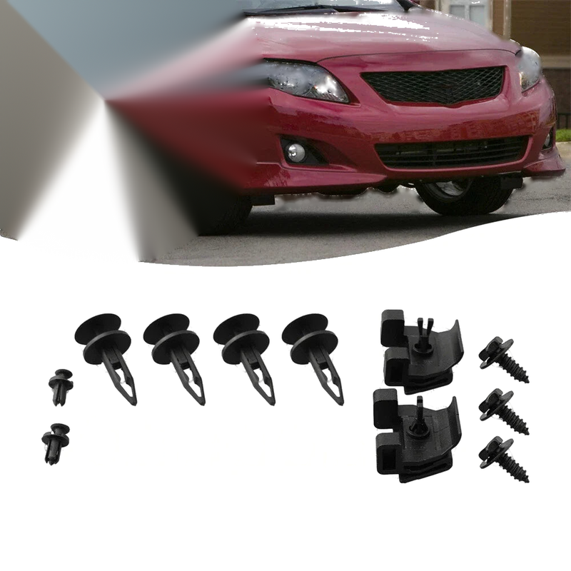 Toyota Corolla 17 Pcs Front Bumper Clips (2009-2019)