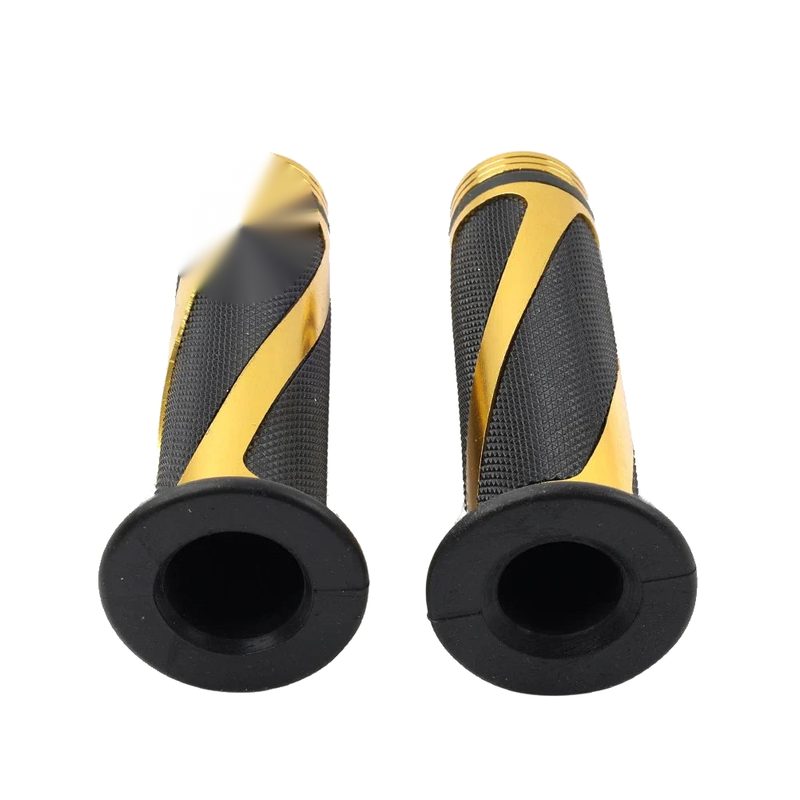 Yamaha MX ATV Dirt Bike 7/8" Yellow Rubber Gel Hand Grips