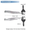 Toyota Prius Front Outer Tie Rod End Links (2001-2023)