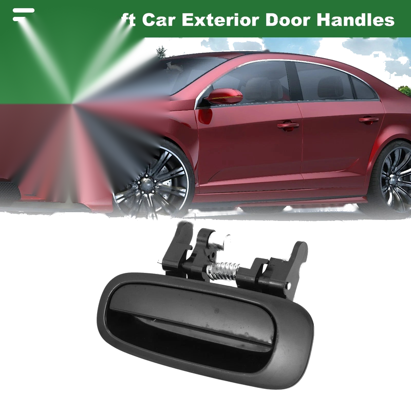 Toyota Corolla (1998-2002) Black Rear Left Door Handle