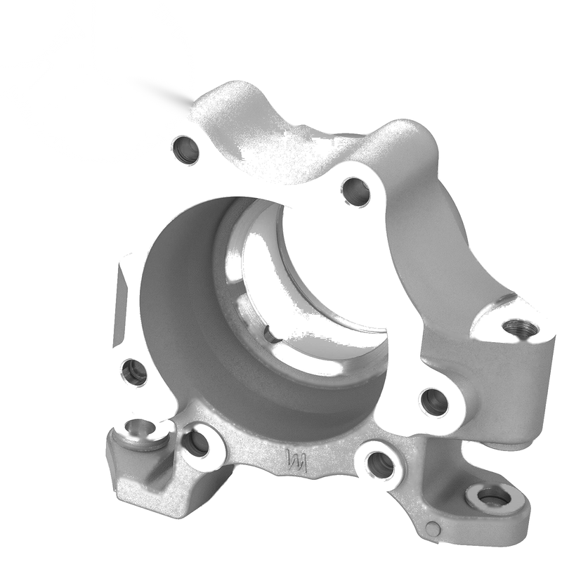 Polaris RZR XP Turbo 2017-2021 Right Hand Mach Wheel Bearing Carrier