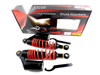 Suzuki GT250 280mm JBS Lowering Air Nitrogen Cell Shock Absorbers (76-81)