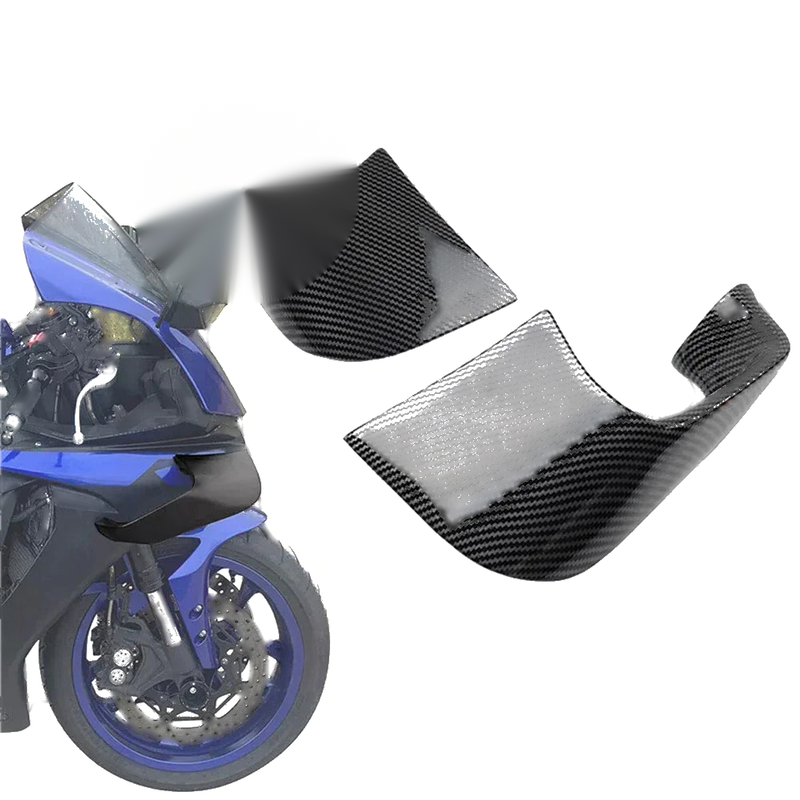 YAMAHA YZF-R1 R1M Carbon Fiber Side Spoiler Winglets (2015-2023)