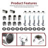 Honda TRX400X Swing Arm Linkage Bearing Kit & Bolt Nut (2009–2014)