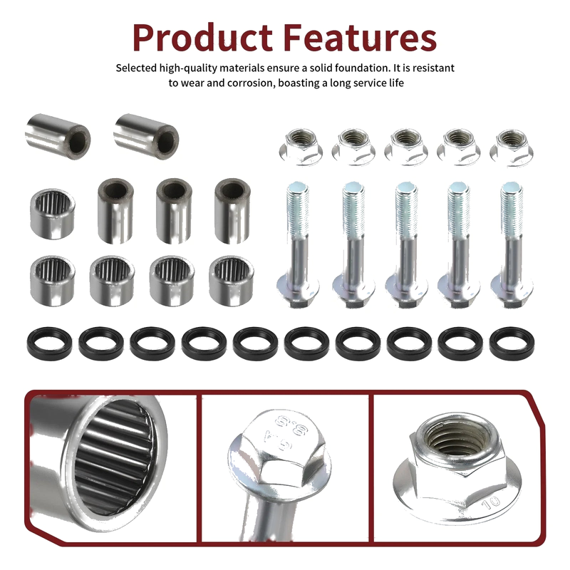 Honda TRX400X Swing Arm Linkage Bearing Kit & Bolt Nut (2009–2014)