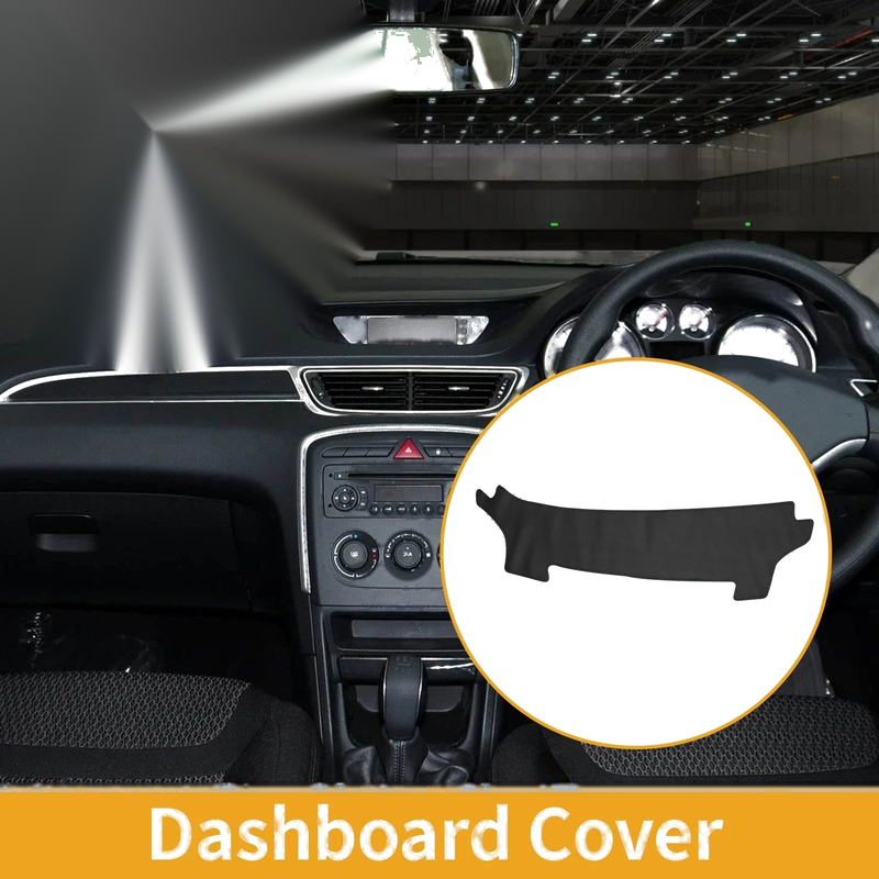 Toyota Prius (2023-2024) Black Anti-Slip Dashboard Cover Mat