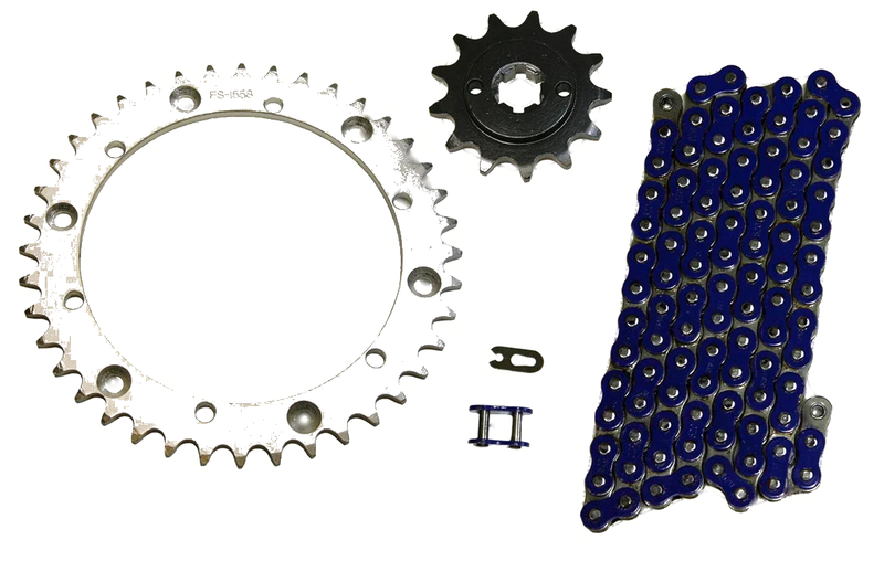 Yamaha Blaster 200 Blue 520x92 Drive Chain & 13/40 Sprockets (1988–2006)