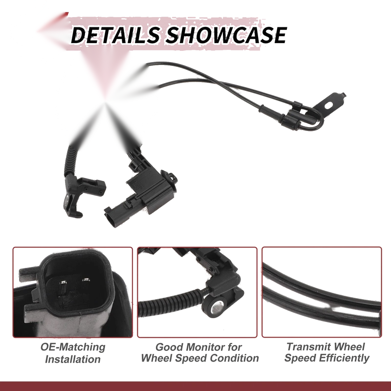 Ford Fusion (2010-2012) Front Left ABS Wheel Speed Sensor