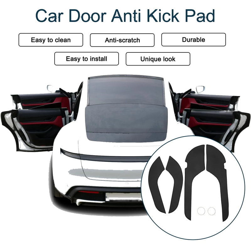 Toyota Avalon Black Anti Kick Pad Sticker Protector (2019)