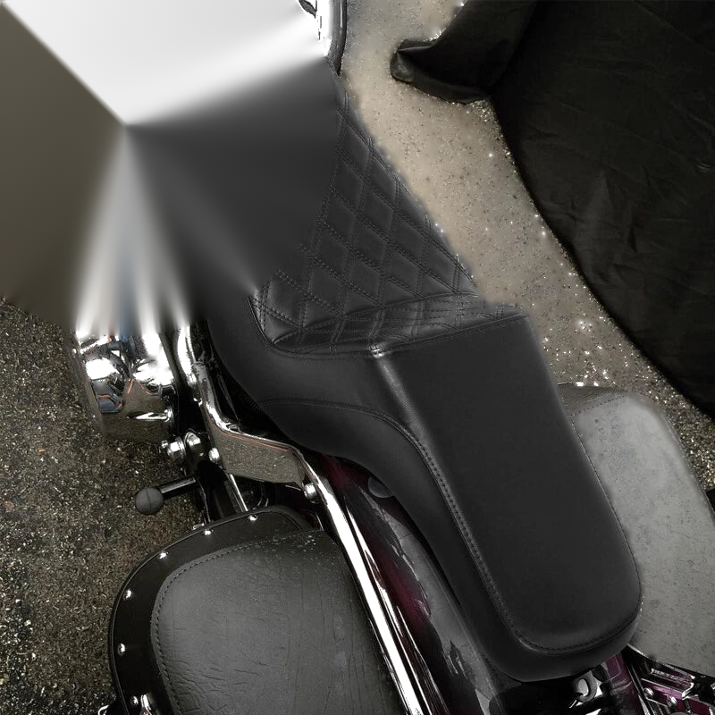 Harley Dyna Fat Bob FXDF StreetBob Driver & Passenger Seat (2006-2017)