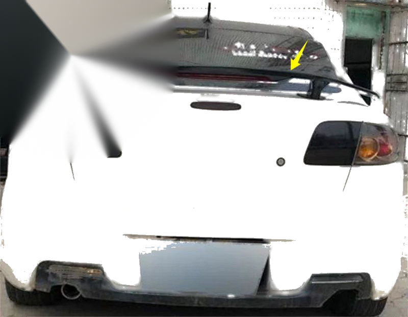 VW Jetta / Passat Sedan Universal Rear Wing ABS Black Spoiler (2011-2018)
