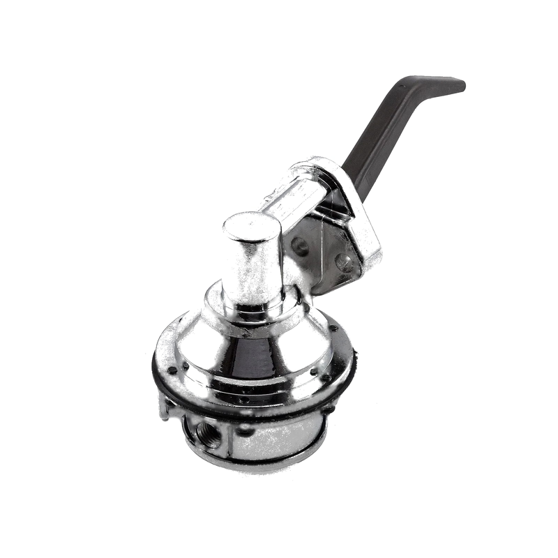 Ford SB 289 302W High Volume Mechanical Fuel Pump Chrome