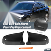 BMW 525i 528i 530i 535i Rearview Mirror Cover Cap Carbon Fiber (2001-2007)