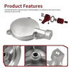 Honda Rancher 350 Oil Filter Cover & Oil Filter O-Ring (2000–2006)