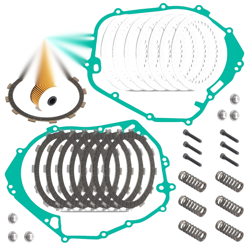 Polaris Predator 500 Clutch Friction Plates & Gaskets (2003-2007)