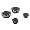 Ducati Scrambler 800 Black Frame Bar Screw Hole Dust Cap Cover (2015-2023)