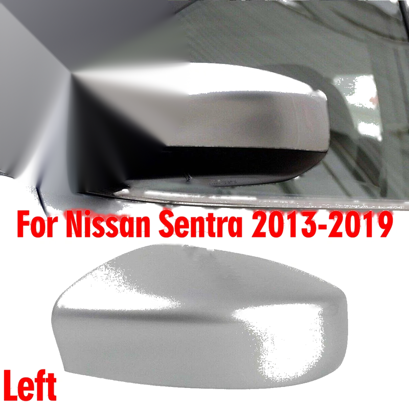 Nissan Sentra Mirror Cap Cover / Left Silver Driver Side (2013–2019)