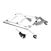 Harley Touring Street Glide Chrome Detachable  Up Luggage Rack (2014-2025)