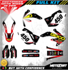 Honda CRF 450X (2005-2016) Decals Custom Graphic Kit GEICO Style