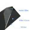 Acura TSX 6 x Door Window B C Pillar Trim Covers Glossy Black (2004-2014)