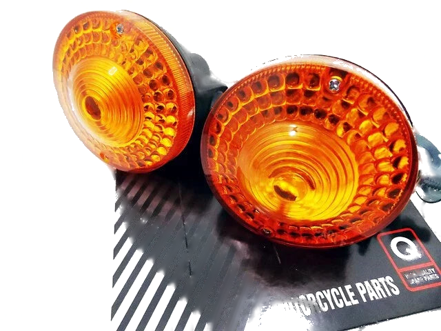 Yamaha XT250 Front Left Right Turn Signal Indicator Blinker Assy Set (80-83)