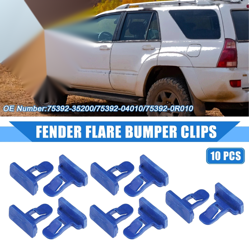 Toyota Avalon 10 x Car Fender Flare Bumper Clip (2013–2021)