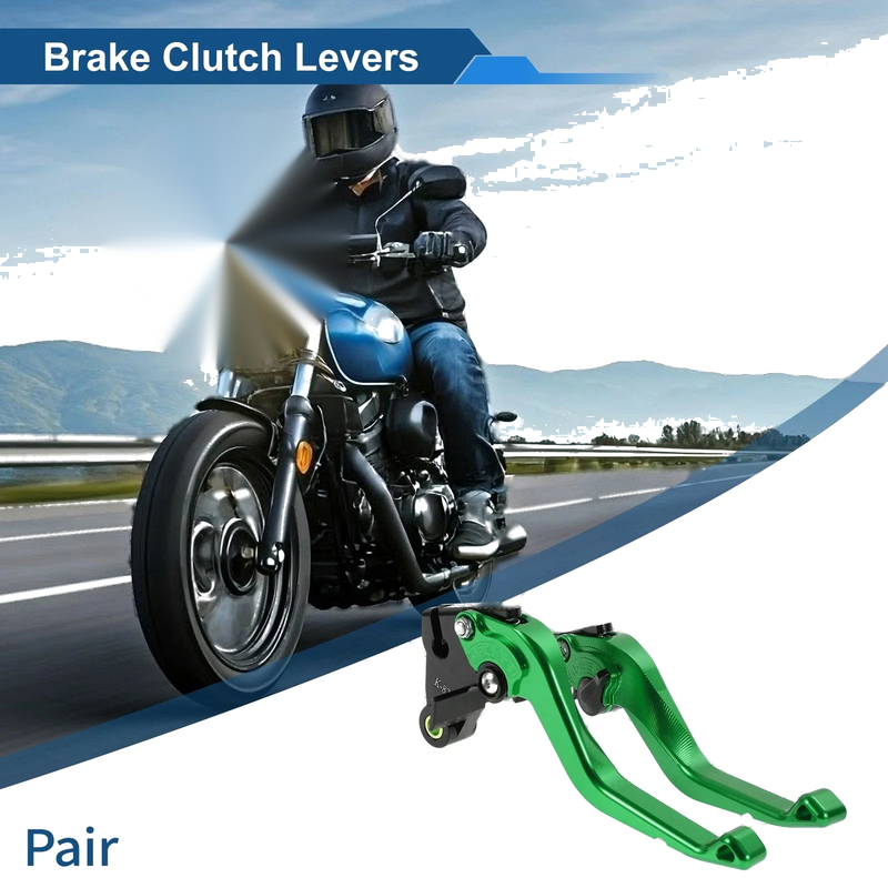 Kawasaki Ninja ZX10R Short Brake Clutch Levers / 1 Pair (2015–2024)