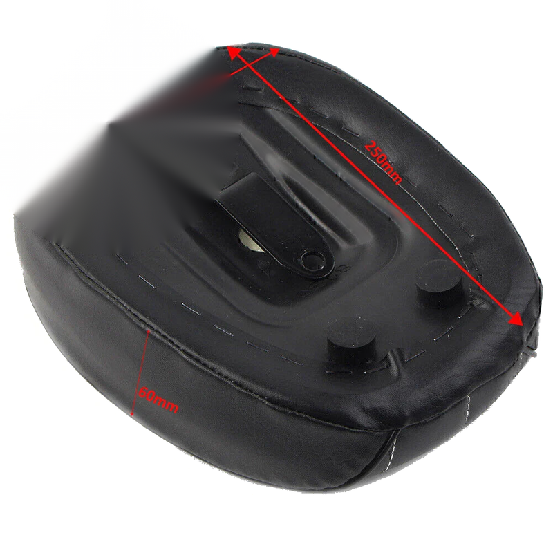 Harley X48 XL1200 Sportster Rear Passenger Cushion Pillion Seat Pad (2004-2023)