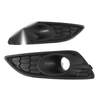 Ford Fiesta Mk7 Zetec Gloss Black Honeycomb Fog Light Covers (2013-2017)