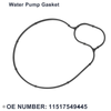 BMW 550i Base (2011 - 2016) Rubber 1 Pc Engine Water Pump Gasket