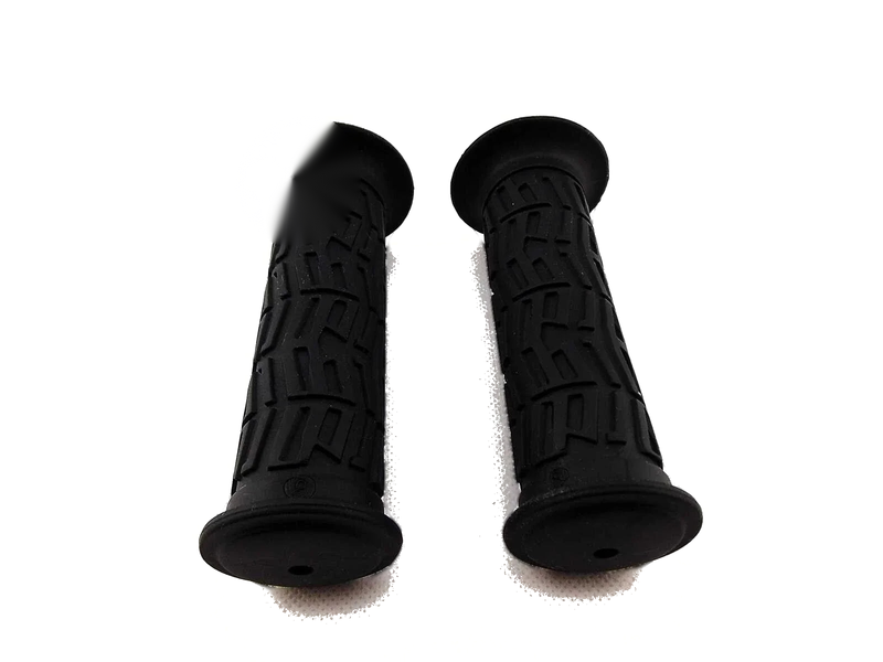 Kawasaki JBS Black Motorcycle Hand Grip Set 22mm 7/8"