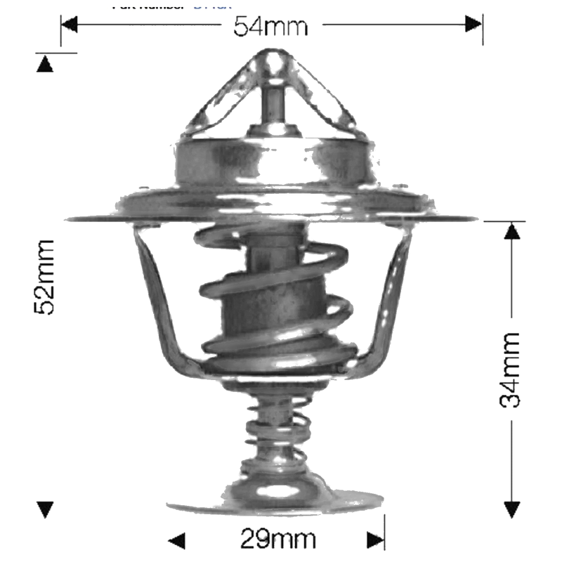 Nissan Cabstar F22 H40 2.7L TD27 Dayco Thermostat (1986-1992)
