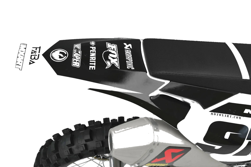 Husqvarna SM 610 (2005-2010) - BURN STYLE Stickers Custom Decal Kit