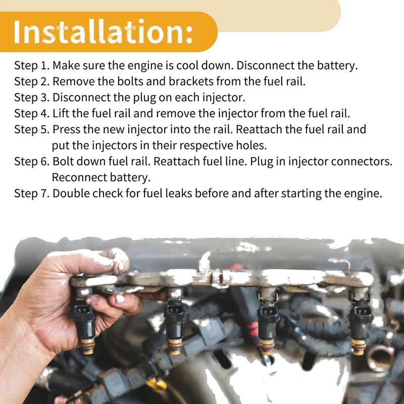 Ford Mustang 1 x Fuel Injector
