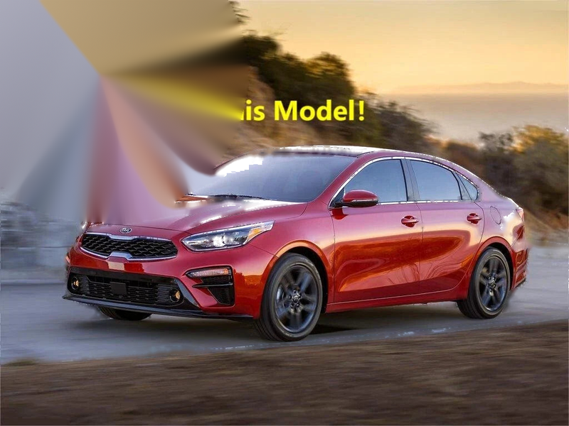 Kia Forte K3 Carbon Fiber Fog Light Ring Cover Trim (2019-2021)