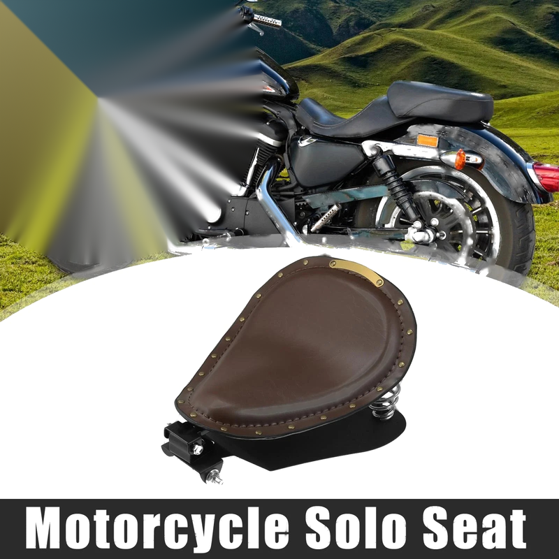 Harley Davidson Sportster XLH883 Set / 3 Inch / Rivet Solo Seat (1986–2003)