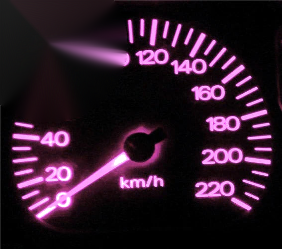 Hyundai Elantra Pink LED Dash Instrument Cluster Light Upgrade Kit (2000-2006)
