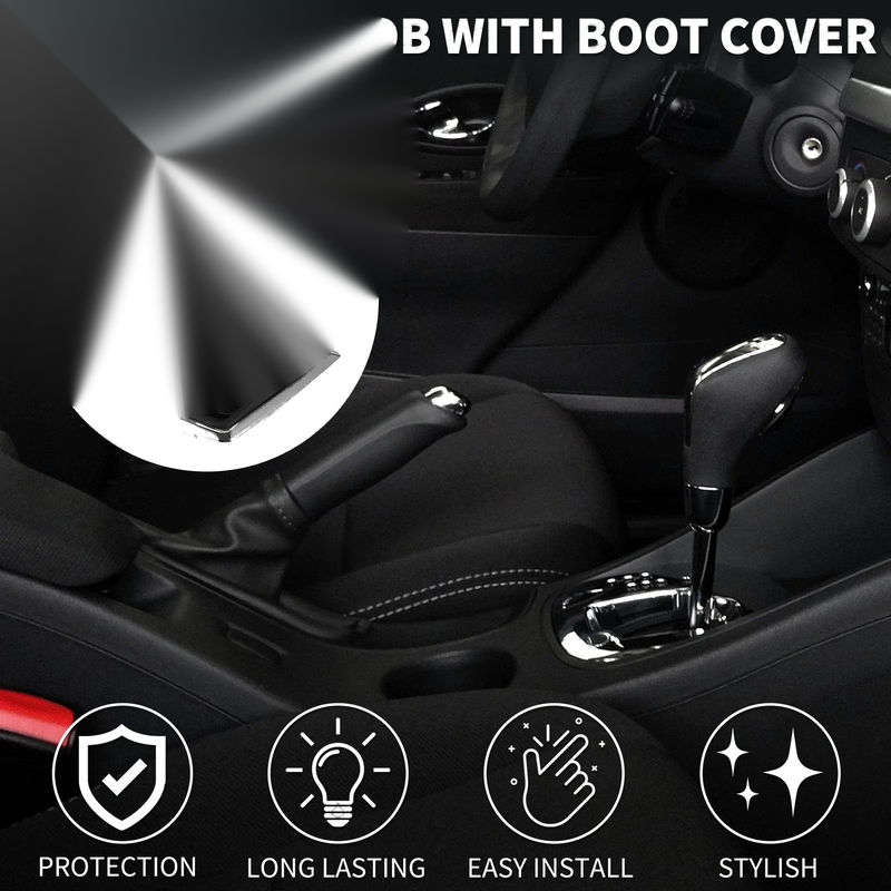Ford Focus MK2 5 Speed Manual Gear Shifter Knob & Cover (2006-2011)