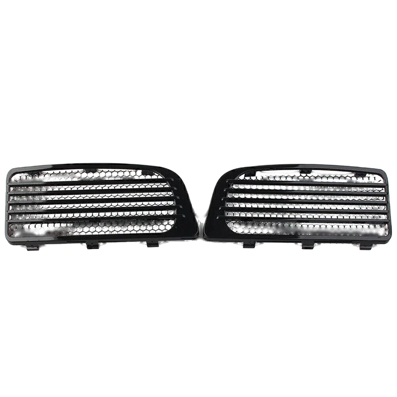 Harley Touring Black Lower Fairing Radiator Screen Guard Grills (14-20)